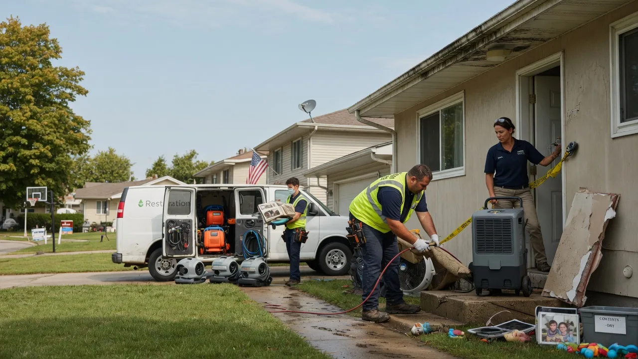 Water Damage Restoration in White, SD near me